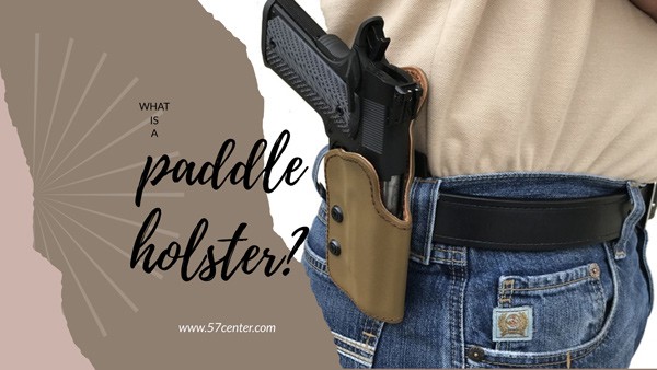 What is a paddle holster